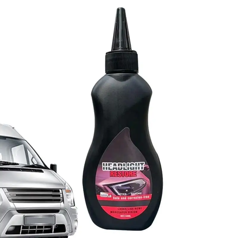 

Headlight Restoration Liquid 150ml Headlight Repair Polish Cleaner Headlight Cleaner Scratch Repair Agent For Polishing