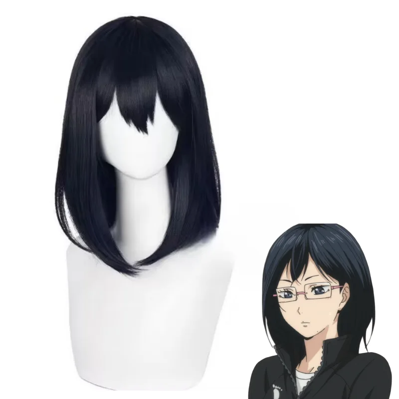 

Anime Haikyuu Shimizu Kiyoko Wig Cosplay Costume Volleyball High Quality Halloween Party Wigs