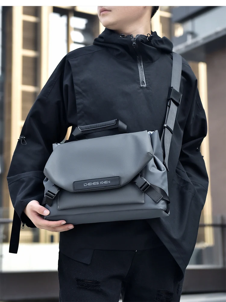 

New Men's Crossbody Bag Menger Bag Functional Workwear Motorcycle Bapa Single oulder Bag Hip Bag Casual Sle