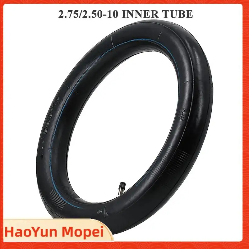 Premium Butyl Rubber Inner Tube Compatible with 2.75/2.50-10 10 Inch Motorcycle Tires