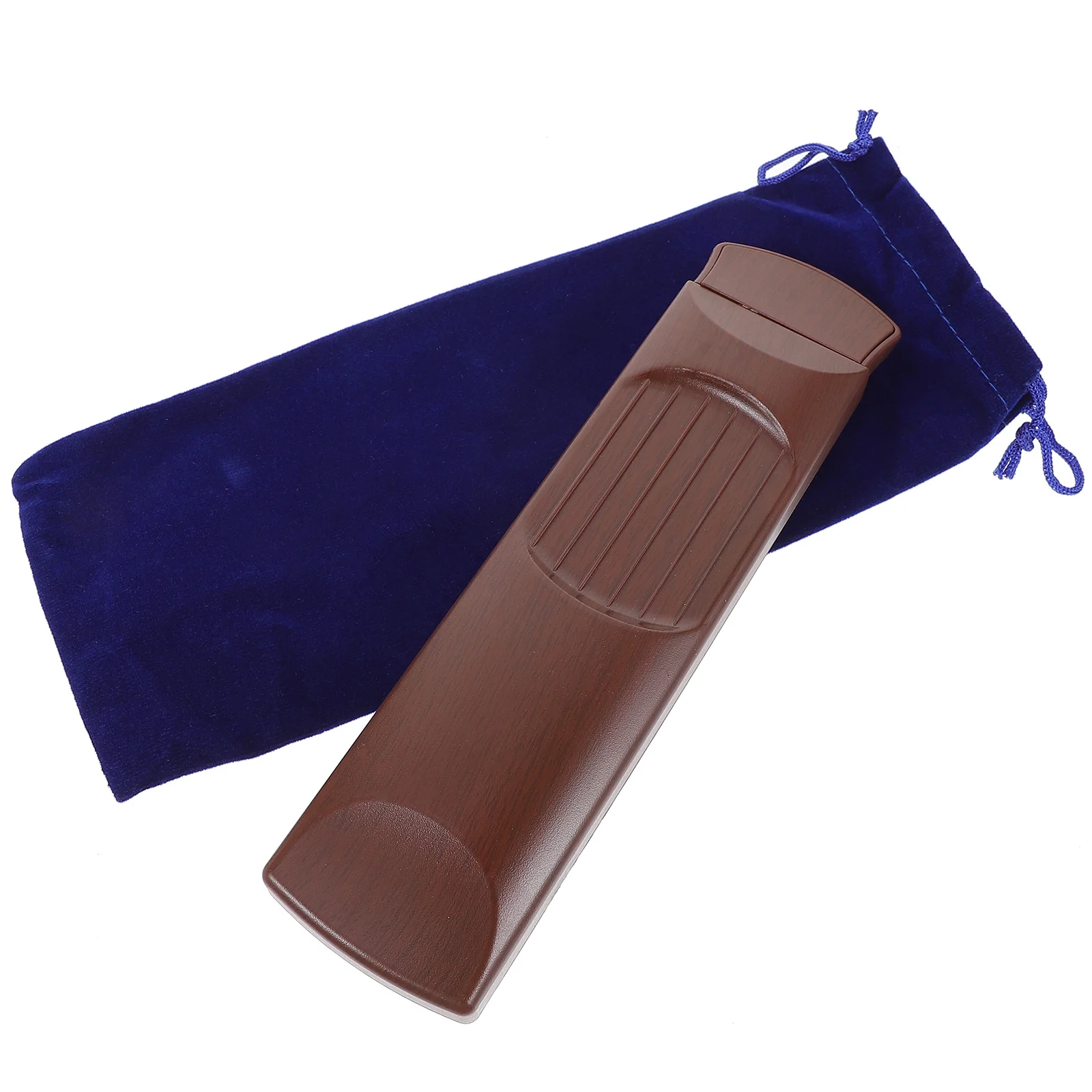 

Durable 6 String 4 Fret Pocket Guitar Trainer Portable Lightweight Practice Tool X06 Brown Pocket Guitar 6 Fret Chord Trainer