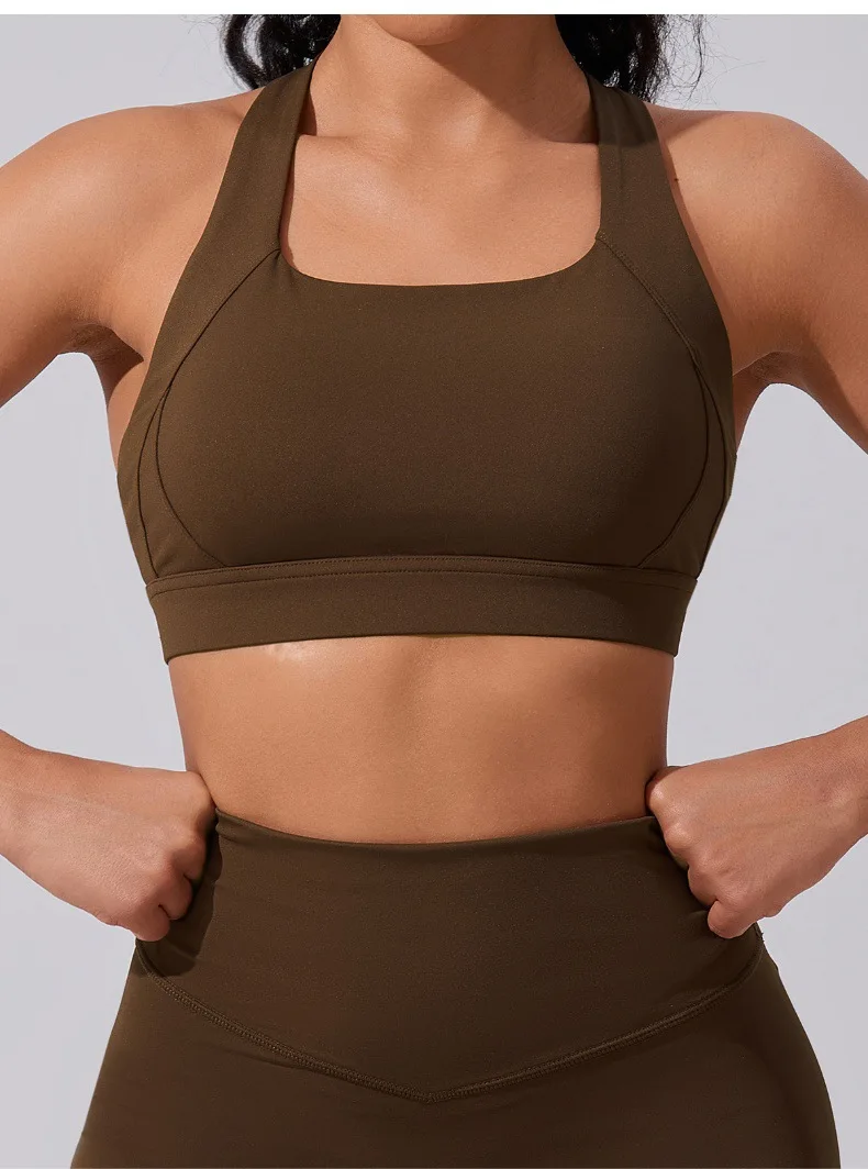 3-teiliges Damen-Fitness-Sportbekleidungs-Set, schnelltrocknend, atmungsaktiv, Langarm-Cardigan, Sport-BH, High-Waist-Leggings, Yoga-Workout-Trainingsanzug – Detail 21