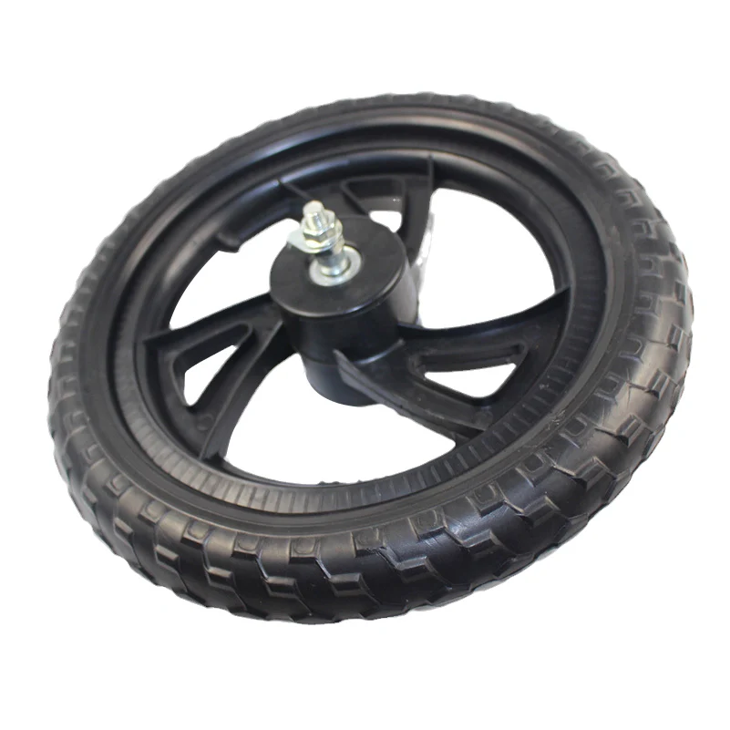 12 inch 12 1/2x2 1/4 solid wheel children\'s bicycle rear wheel foam tire children\'s balanced bicycle wheel