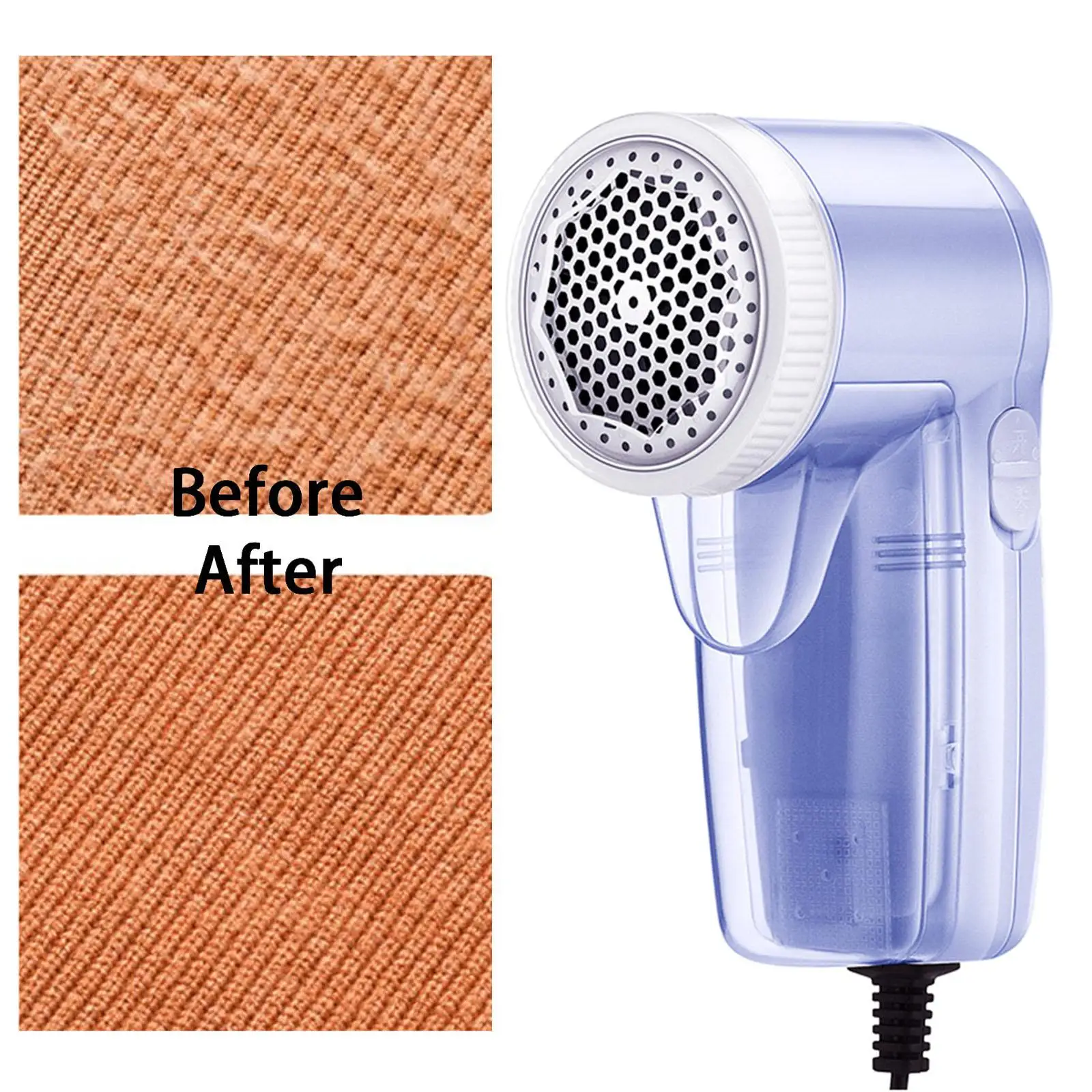 Portable Fabric Shaver Remover Cleaner for Cotton Clothes Synthetic Fibers