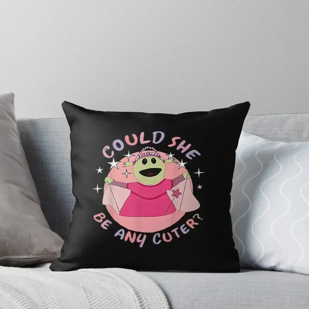 Nanalan Could She Be Any Cuter Throw Pillow Sofa Pillow Cover Cushion Covers For Living Room pillow