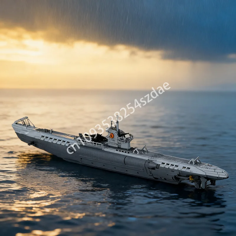 4565 قطعة MOC U قارب نوع VIIC قارب نموذج بناء هدية الكريسماس كتل العمارة تجميع لتقوم بها بنفسك التعليم لعبة الطوب عيد ميلاد #1