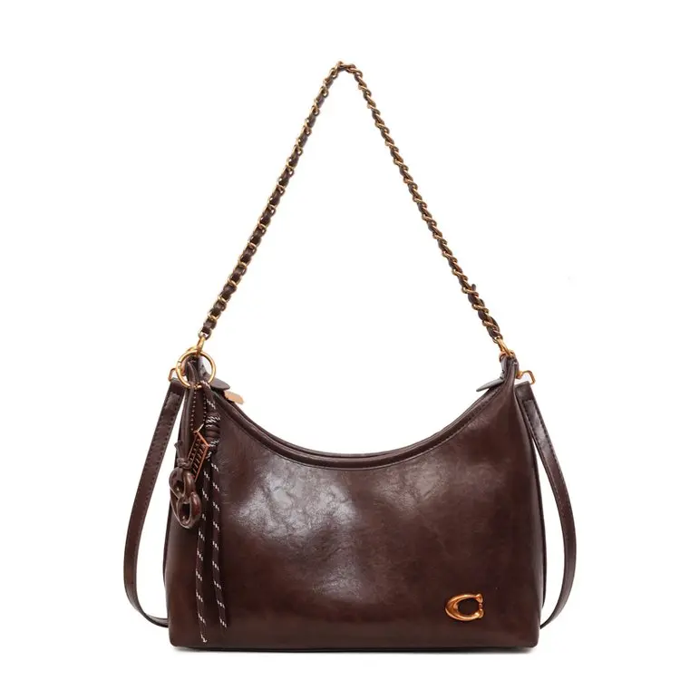 

Retro Versatile Chain Underarm Bag for Women, 2026New High-end Large-Capacity Minimalist Fashion Shoulder Crossbody Commuter Bag