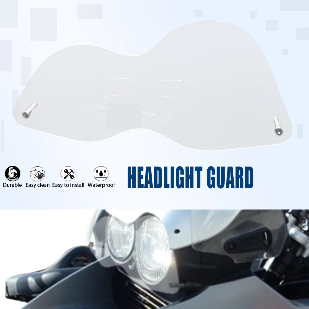 Motorcycle For BMW R1150 GS 1150 R GS Acrylic Headlight Protector Guard Lense Covers R 1150 GS 2000 2001 2002 2003 1999-2004