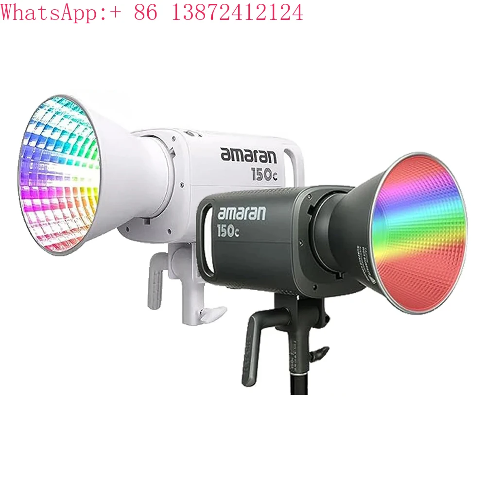 

forAputure Amaran 150C RGB Full Color LED Video Light,150W Bi-Color 2500-7500K Bowens Mount Continuous Light Bluetooth App
