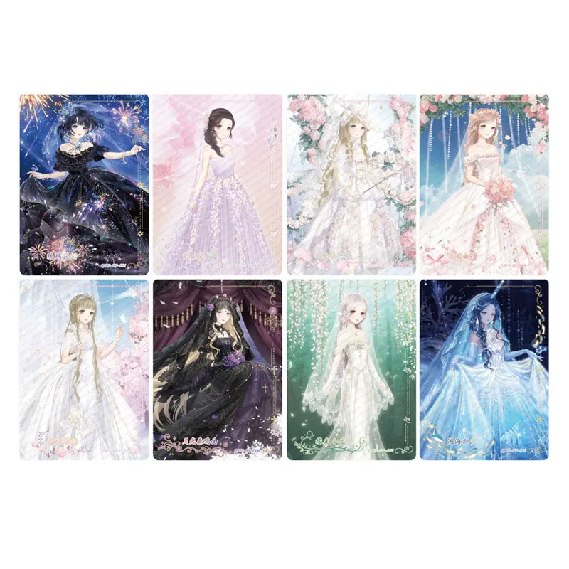 KAYOU Miracle Nikki Series 3 BP/CR/AR/UR/SSR/TZ/QSR/SR/R Miao Si Pack Full Set Versatile Stars Genuine Anime Collection Card