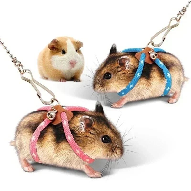 New Small Pet Adjustable Soft Strap Leash Bird Parrot Mouse Hamster Ferret Rat Pet Pig Leash Leash