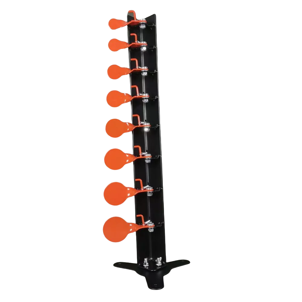 8-Ziel-Schwierigkeitsgrad, der allmählich das Duellbaum-Ziel, Schießziel, kämpfender Baum, schwingendes Metallziel