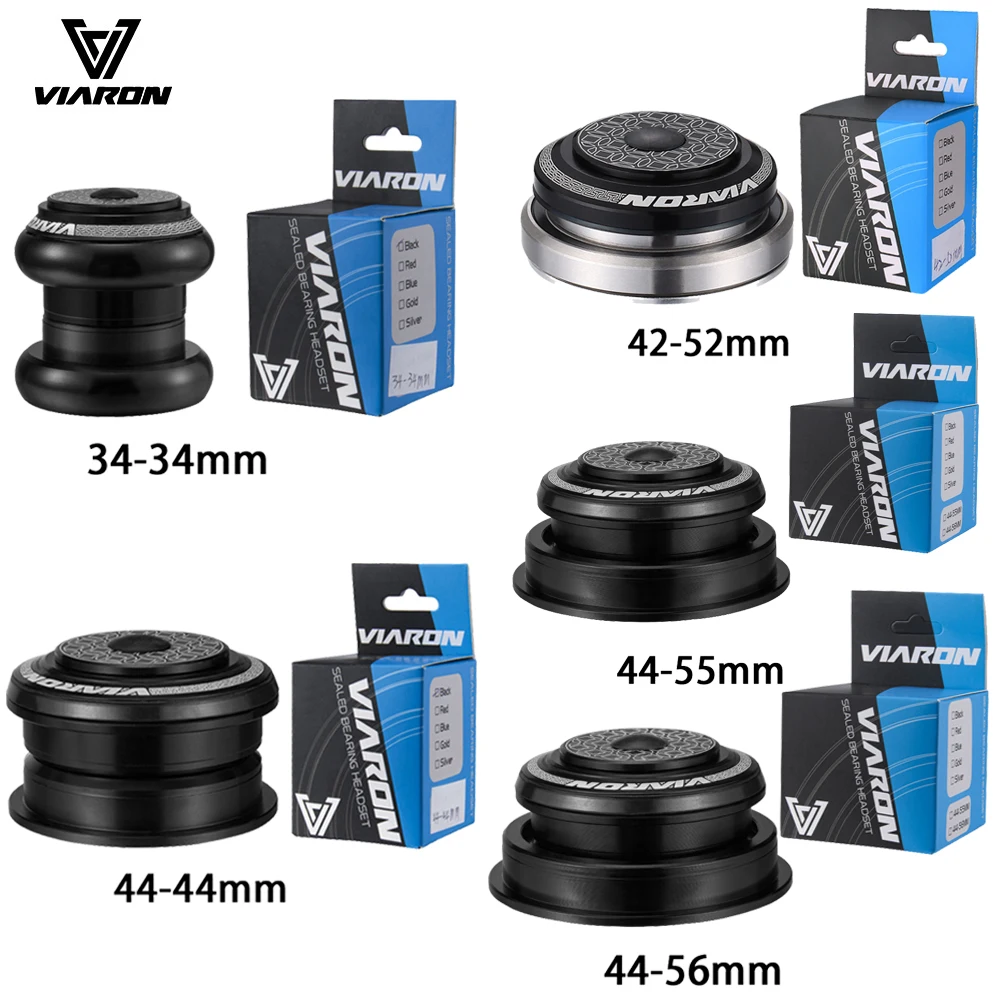 Rower szosowy MTB Wewnętrzny zestaw słuchawkowy bez gwintu Półintegrowany zestaw słuchawkowy CNC 1 1/8"-1 1/2" Uszczelnione łożysko Prosty, stożkowy zestaw słuchawkowy widelca