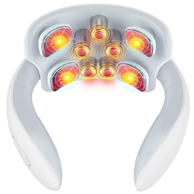 Best Seller Electric Smart Rechargeable Neck & Shoulder Massager with Heating Function Top Seller Electric Massager