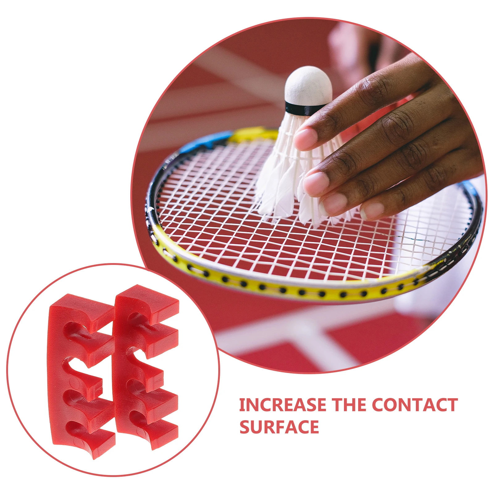 

2 шт., ракетка для бадминтона, редуктор давления, ПВХ, разбрасыватель нагрузки, инструмент для натягивания шин, адаптер для теннисной ракетки, защита для ежедневного использования