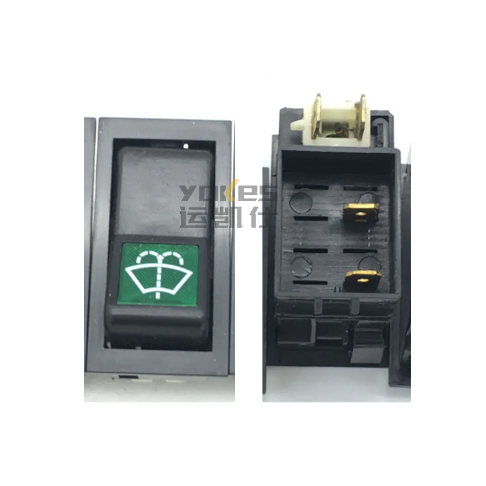 Excavator Rocker Switch Wiper Headlight Speed Control Switch For DOOSAN