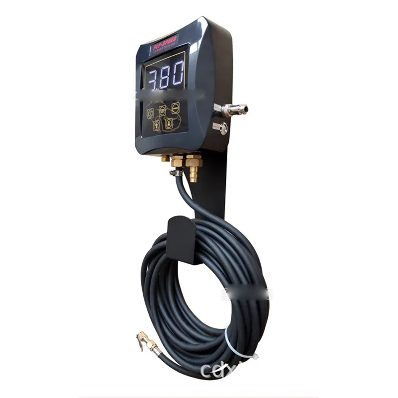 Fully Automatic Wall-Mounted Tire Inflator Led Digital Display Portable Air Compressor Inflation Tool Car Pump 220 V/50 HZ 40 W