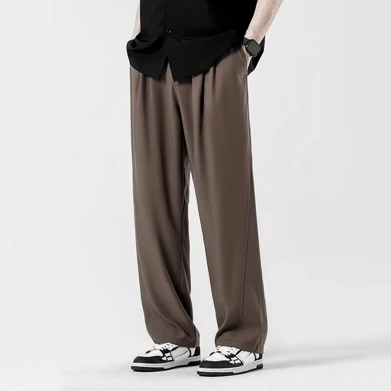 

Весенне-осенняя мужская дизайнерская одежда, мужские официальные брюки, корейские модные мужские брюки, элегантные брюки высокого качества, мужские костюмы