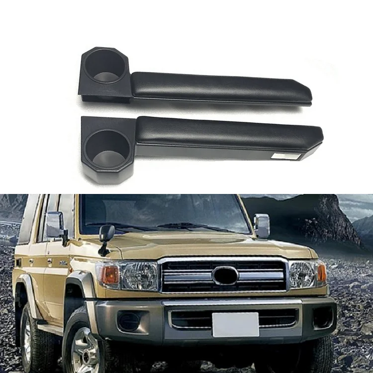 Maictop Car Accessories Car Interiors Magnet Door Armrests Cup Holders For Toyota Land Cruiser 70 76 78 79 LC76 LC79 LC70