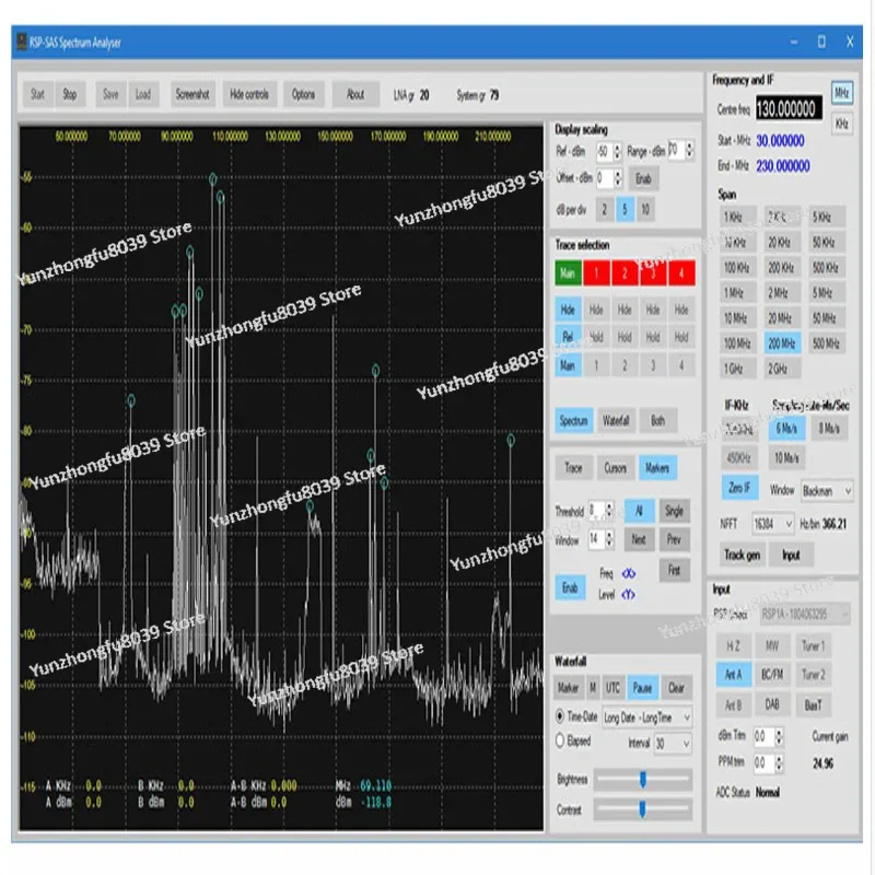 SDRPLAY RSPDX Software Defined Radio Receiver Wideband SDR Radio dx Spectrum Meter sdruno