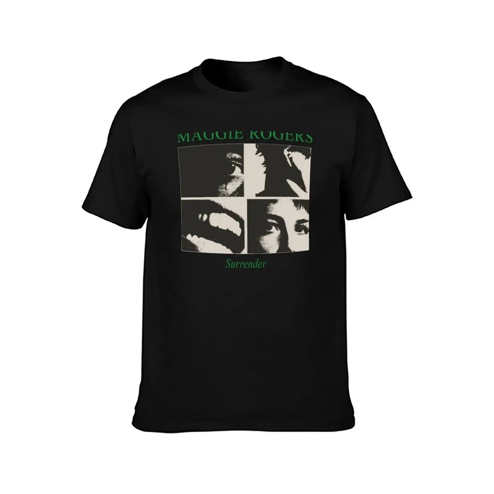 maggie rogers T-Shirt, Summer Casual Cotton Tee, Oversized Streetwear Tops, Vintage Graphic Print, Loose Fit Short Sleeve