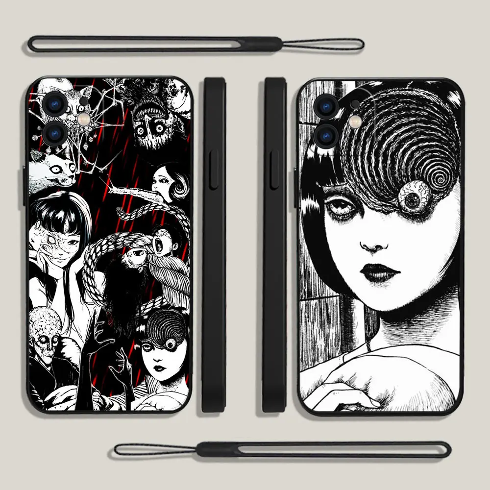 Comic Junji Ito Tomie Tees Case For Samsung A54 A34 A73 A53 A33 A23 A14 A13 A03 A04S A04E A72 A52 A52S A32 A22 A12 A71 A51 4G 5G