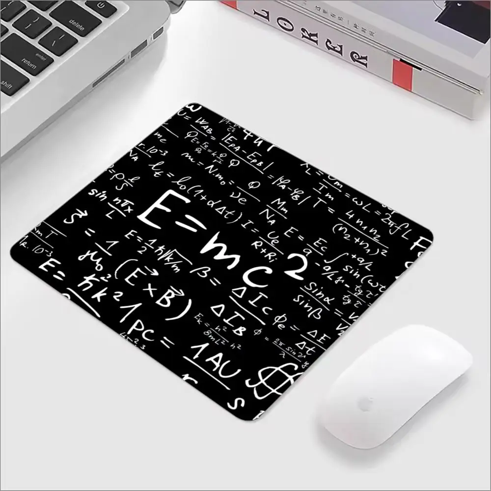 Science Formula Mouse Pad 22x18 40x45 XS Square Computer Office Game Table Mats Rubber Anti-slip Mousepads Small Decor Desk Pads