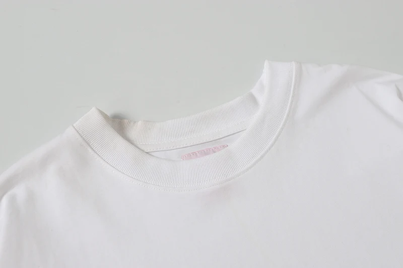 Fashion Street Weaving Red Rope Cotton Beams Long Sleeve Tshirts Breathable Casual Letter Print Tops Men Women Sweatshirts
