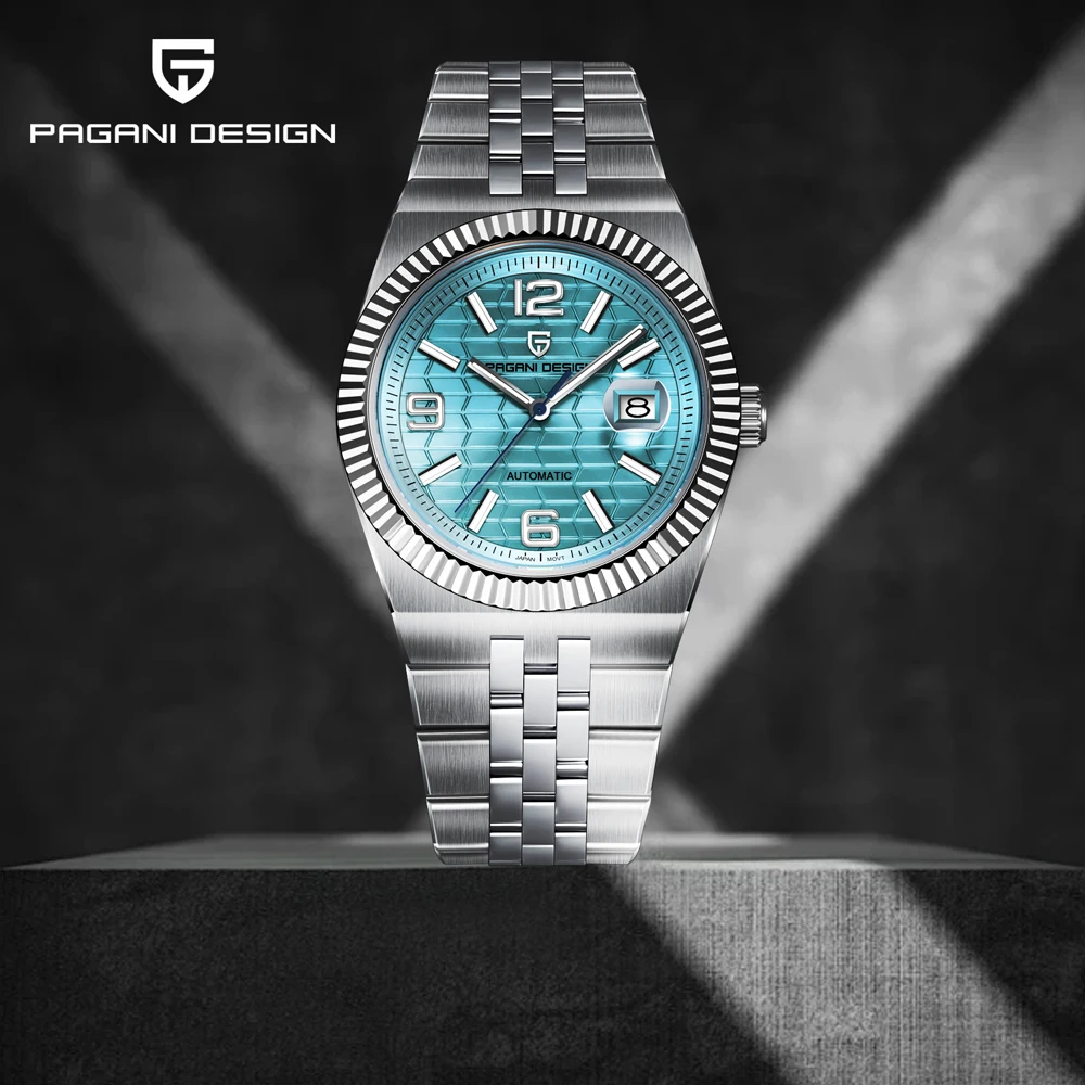 PAGANI DESIGN Watches New Mechanical Watch For Men Luxury Sapphire Crystal Stainless Steel Calendar Automatic Waterproof Watches
