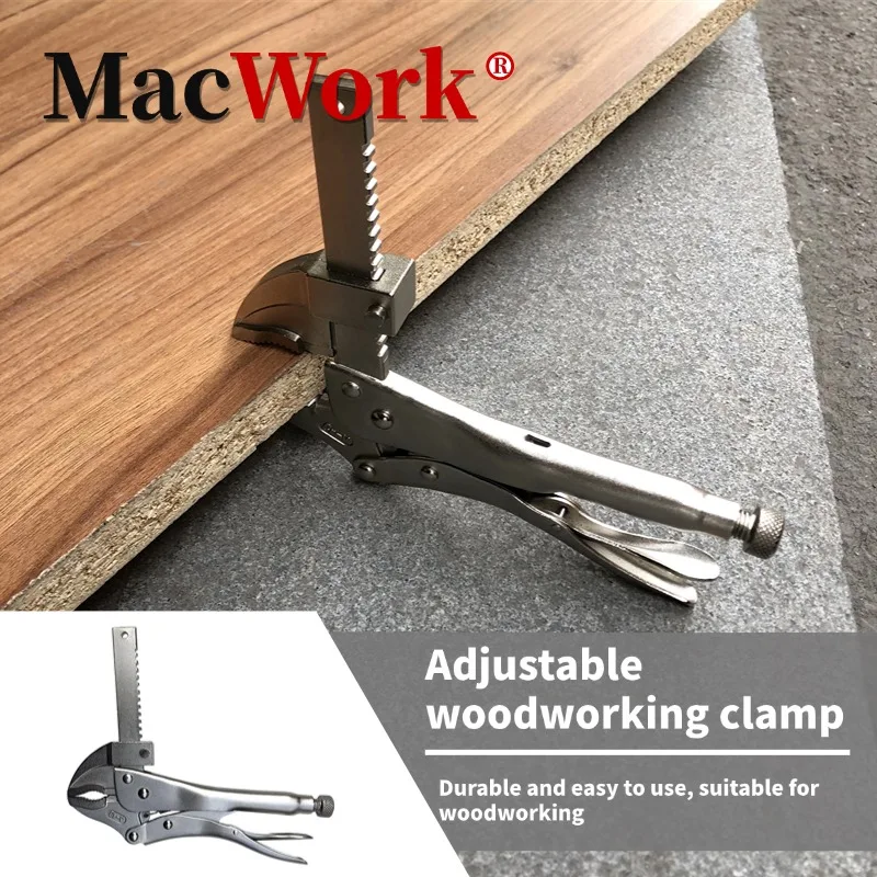 

8.6 inch Woodworking Clamp Locking Pliers Fast Clamping Multifunctional Toughbuilt Clamp Pliers Sturdy Automatic Expansion Plier