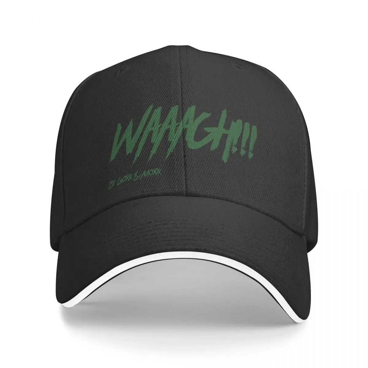 Waaagh!!! By Gork&Mork - Dark Green Baseball Cap summer hat Hat Man Luxury Luxury Cap Brand Man cap Boy Child Women's