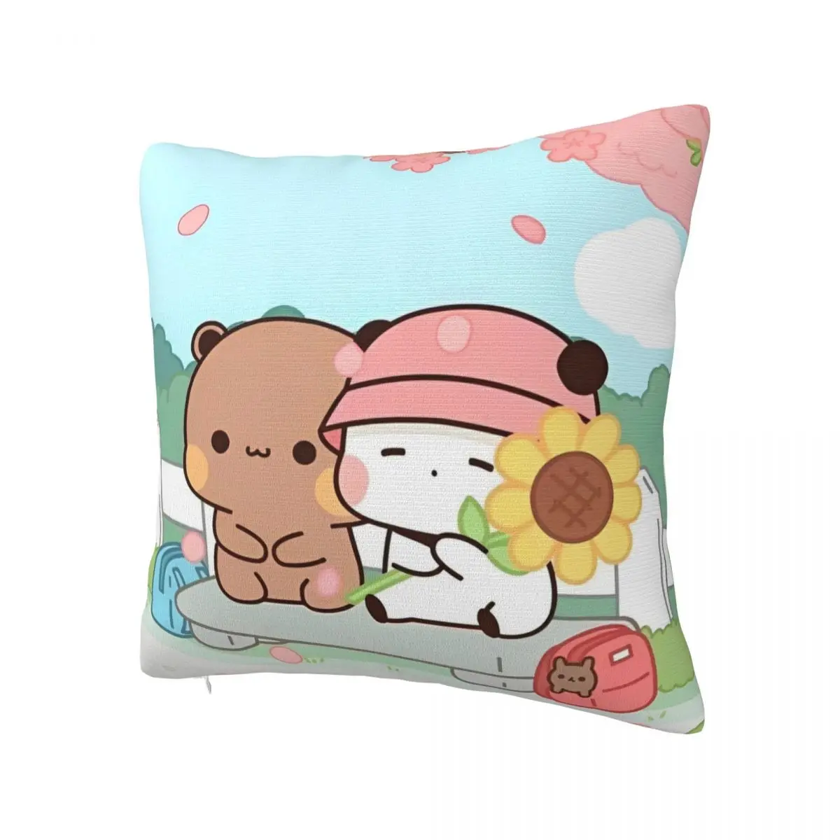 Pillow Cover Cute Cartoon Bubu Dudu Graphic Cushion Cover Morden Pillow Case For Sofa Bedroom Home Decor Pillowcases