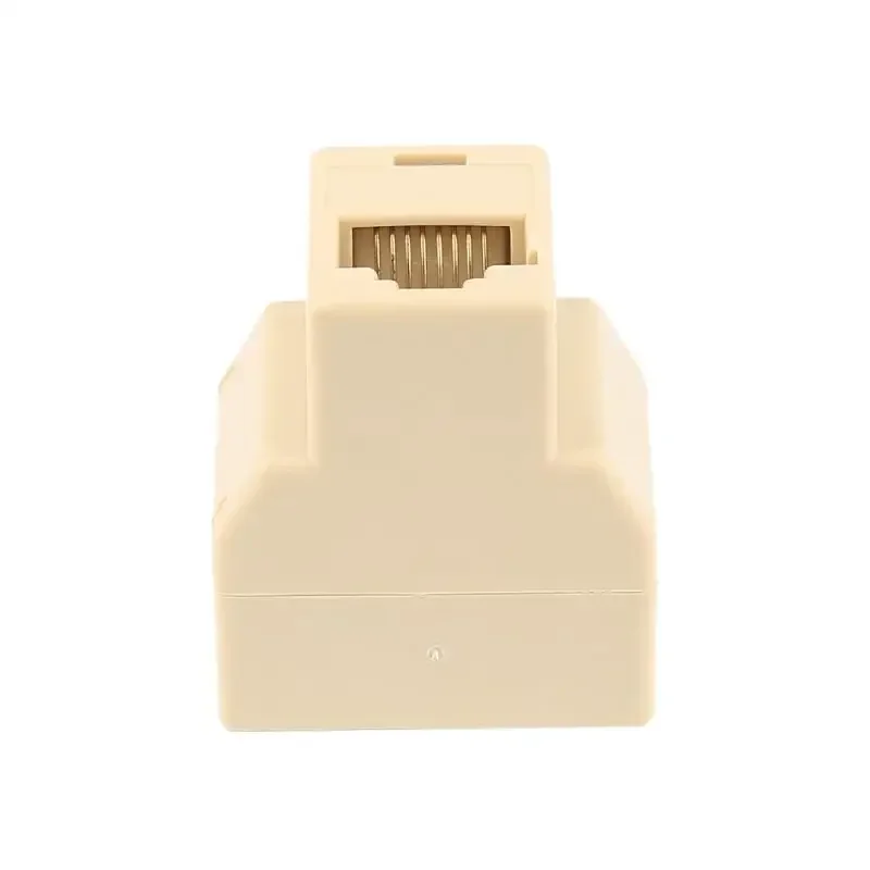 Répartiteur Ethernet RJ45 avec câble LAN, 1 à 2 voies, adaptateur pour connexion Internet, prise modulaire de contact, 1 pièce