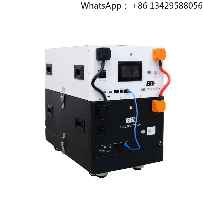EEL V6-Pro 16-17 KWH 16S 51.2V Finished New Breaker&Fuse Battery Pack with Build-in EVE MB31 330Ah LiFePO4 Cells+JK-V19 200A BMS