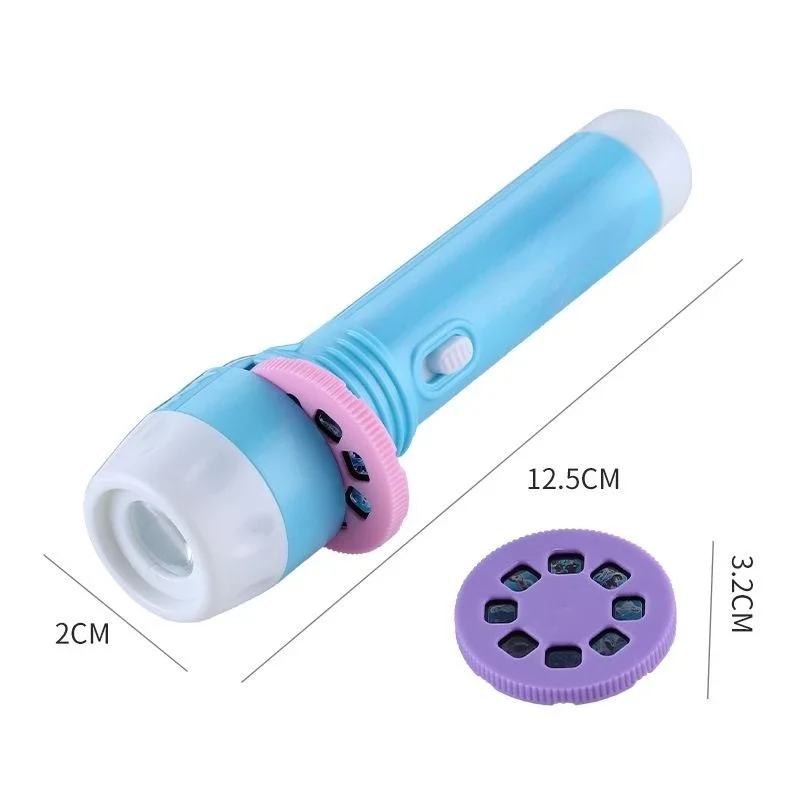 الكرتون باو باترول تشيس الإبداع لعبة الطفل الشعلة مصباح يدوي العارض لعبة أنيمي مصباح يدوي العارض الشعلة مصباح لغز #5