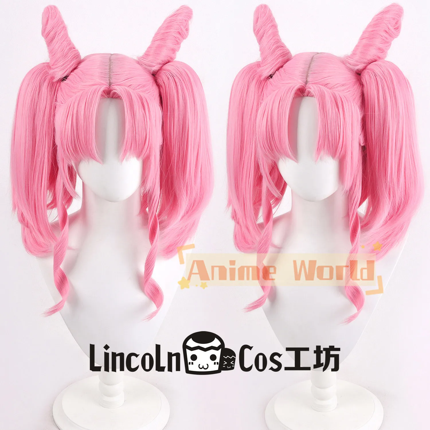 アニメちびうさコスプレウィッグハロウィンカーニバルパーティー小道具人工毛耐熱ファイバー-ウィッグキャップ