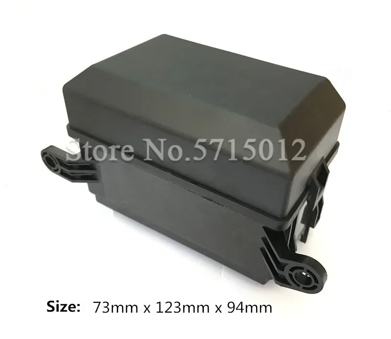 12-Slot Relay Box 6 Relays 6 ATC/ATO Standard Fuses Holder Block With Pins Universal Car Automobile Insurance