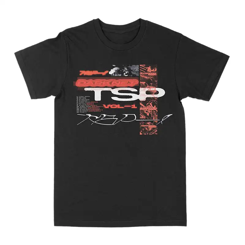 Hot Darkne Graphic Cotton Band Shirt Unisex Summer Short Sleeve Fashion Brand Tee Luxury Casual Vintage Tees