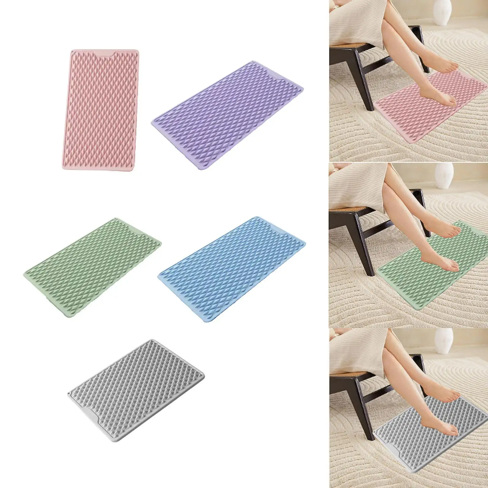 

Foot Massager Acupressure Mat Sensory Pad Bathroom Mat Acupressure Board Foot