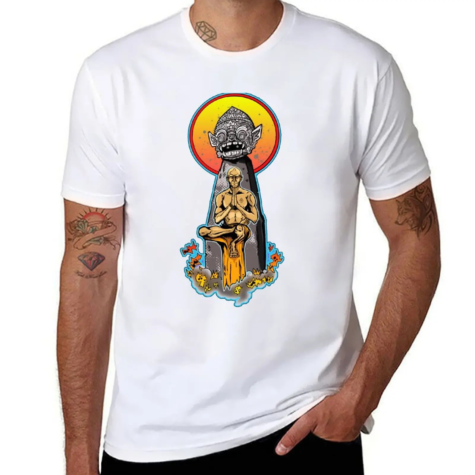 

Футболка DEVOTEE, дизайнерские забавные футболки, мужская футболка