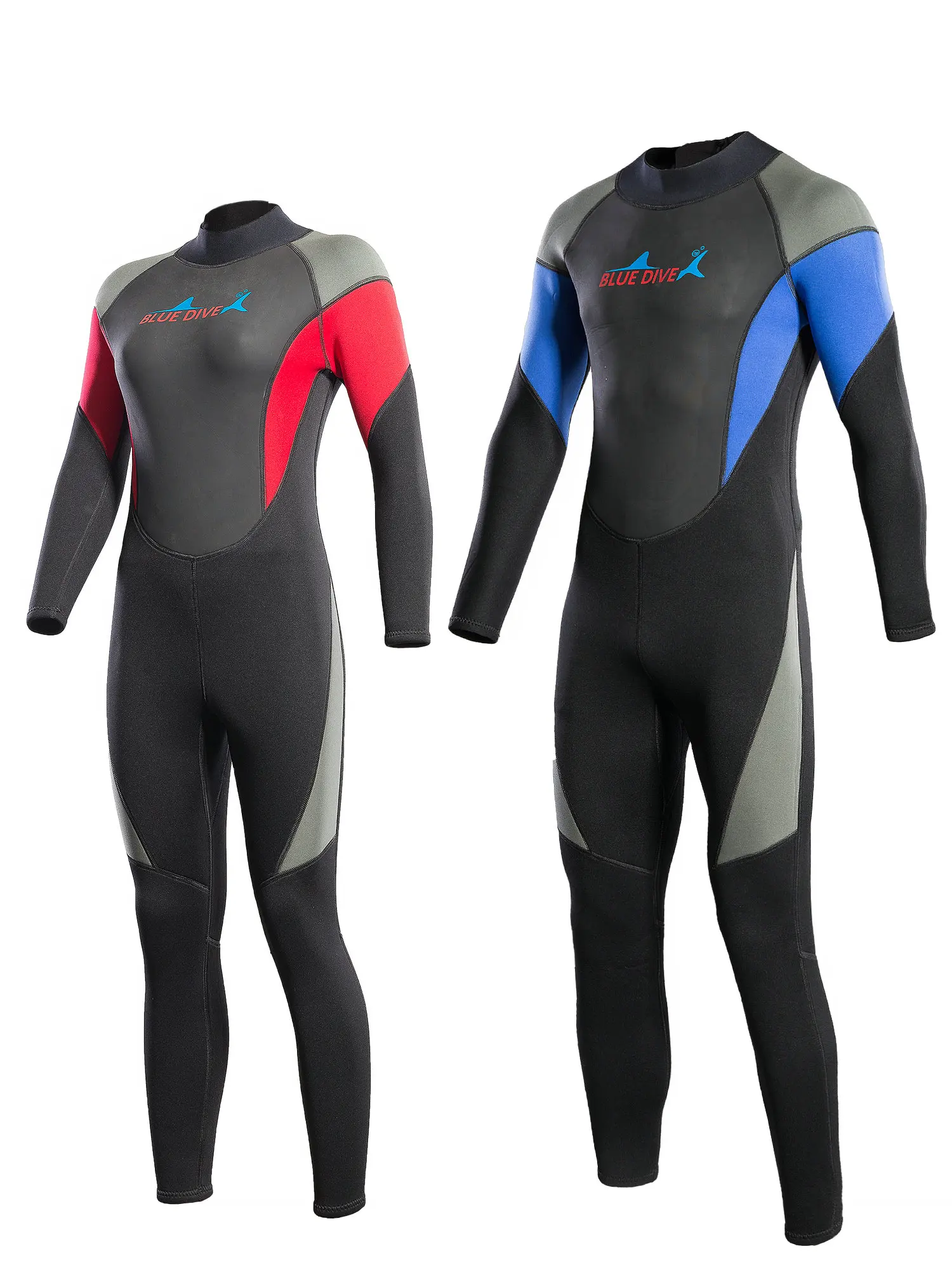 

3MM Neoprene Men Wetsuit Women One-Piece Wetsuit Water Sports Scuba Diving and Snorkeling Wetsuits Surfing Full Body Diving Suit