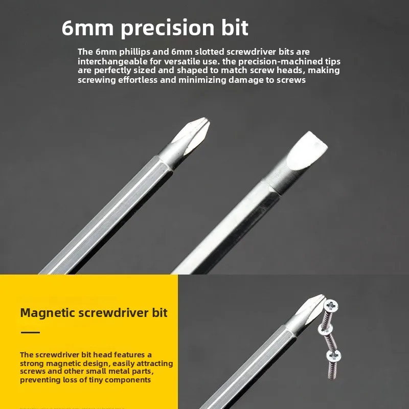 Extended Multi-Function T-Handle Screwdriver Wrench Kit