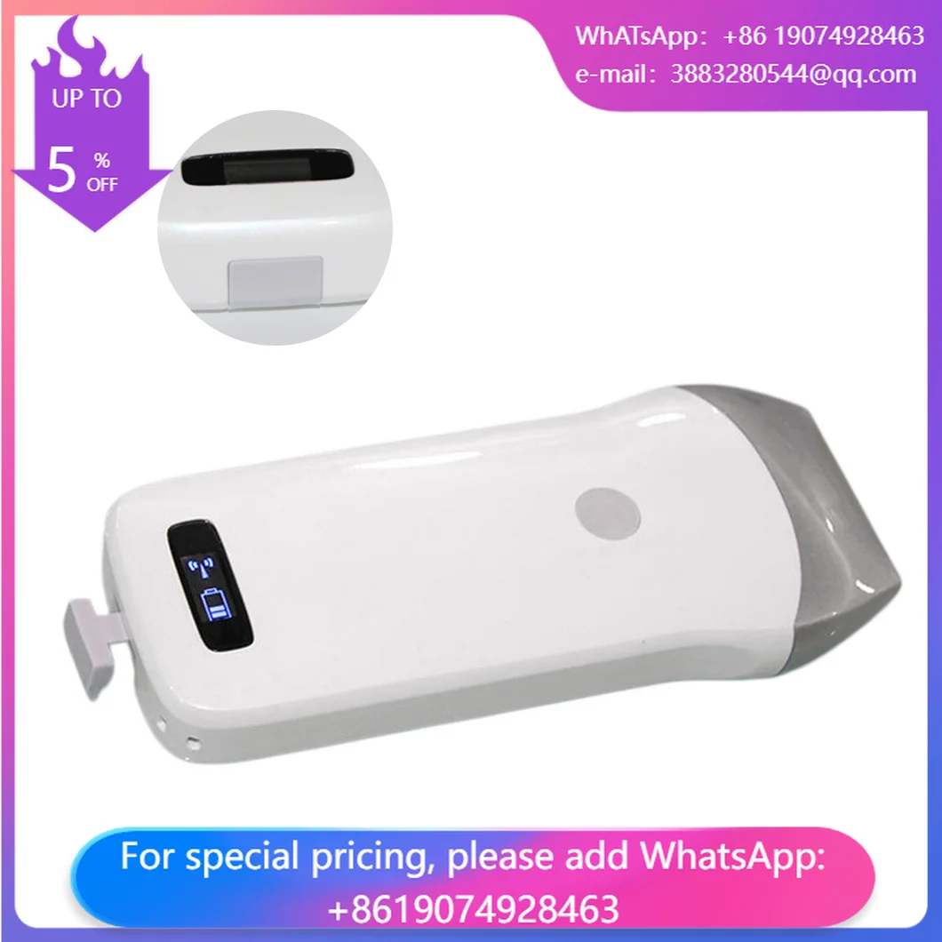 UProbe-3L Best Selling Portable Linear Wireless Ultrasound Scanner Hospital Equipment Linear Palm B/W Ultrasound Scanner