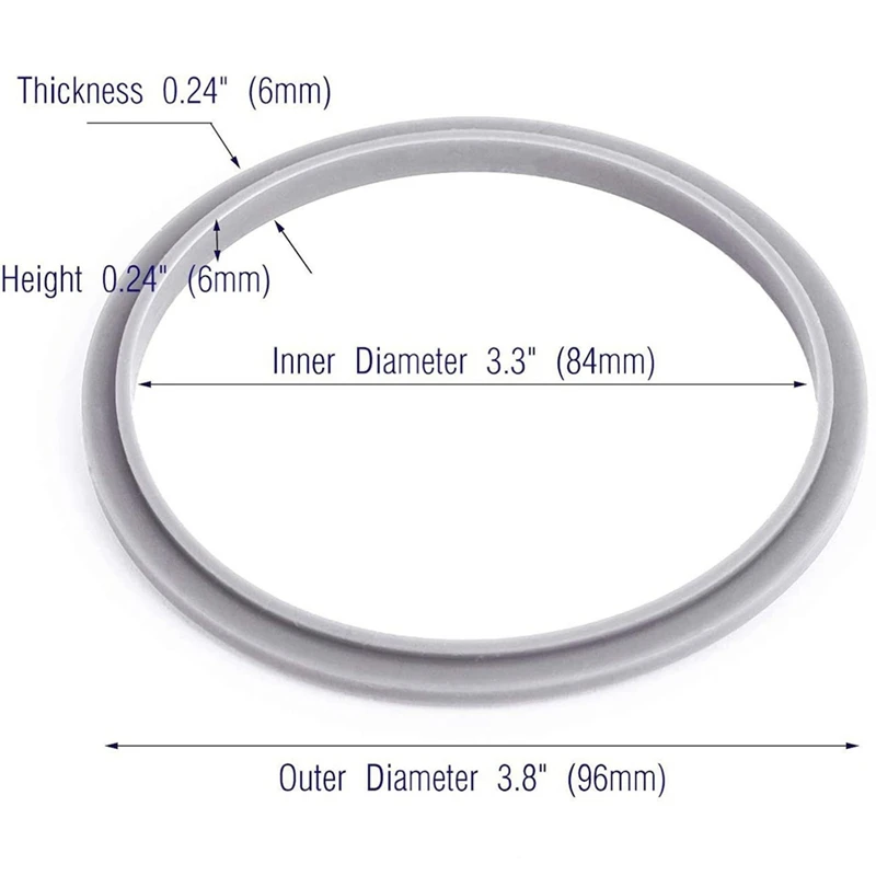 Anel de vedação do liquidificador, 14 peças, almofadas à prova de choque, rodas transparentes para liquidificador série 600/900, peça de reposição Kit-A68X