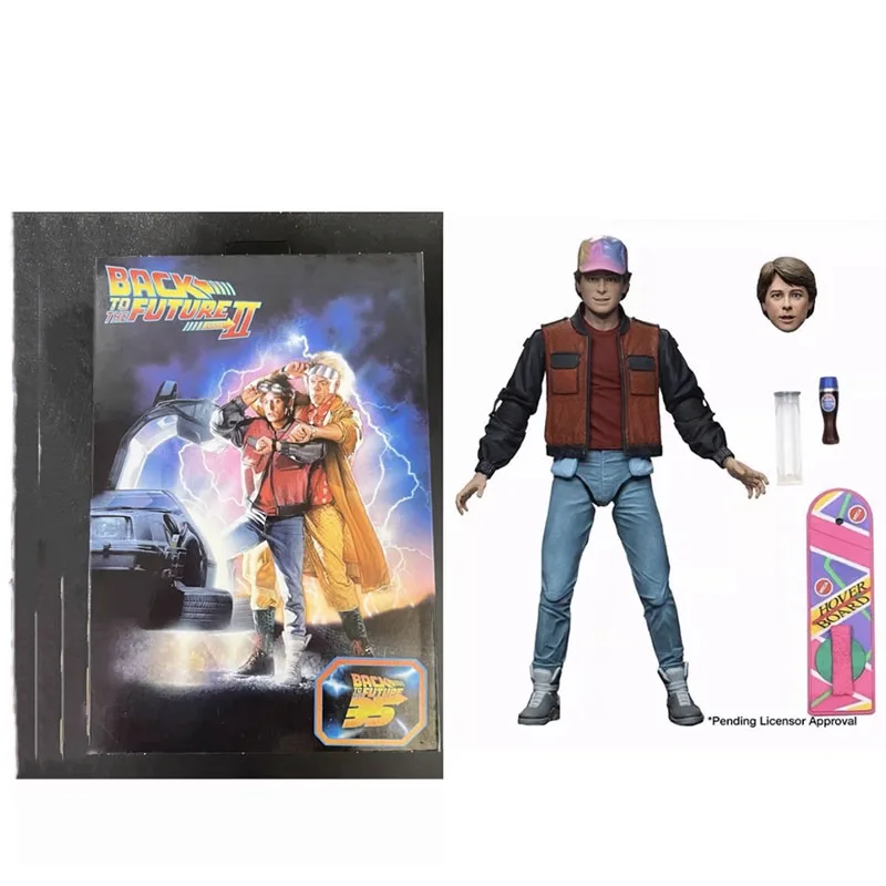 العودة إلى المستقبل Biff Tannen عمل الشكل NECA مارتن Figuras فيلم معركة العصابات Auditions نموذج الأجهزة الطرفية حلية #2