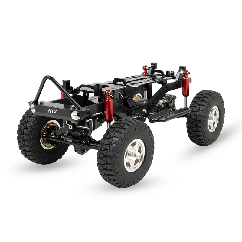 KYX Racing Metal Chassis Frame Upgrade Kit Upgrades Parts Accessories for 1/24 RC Crawler Car Axial SCX24 90081