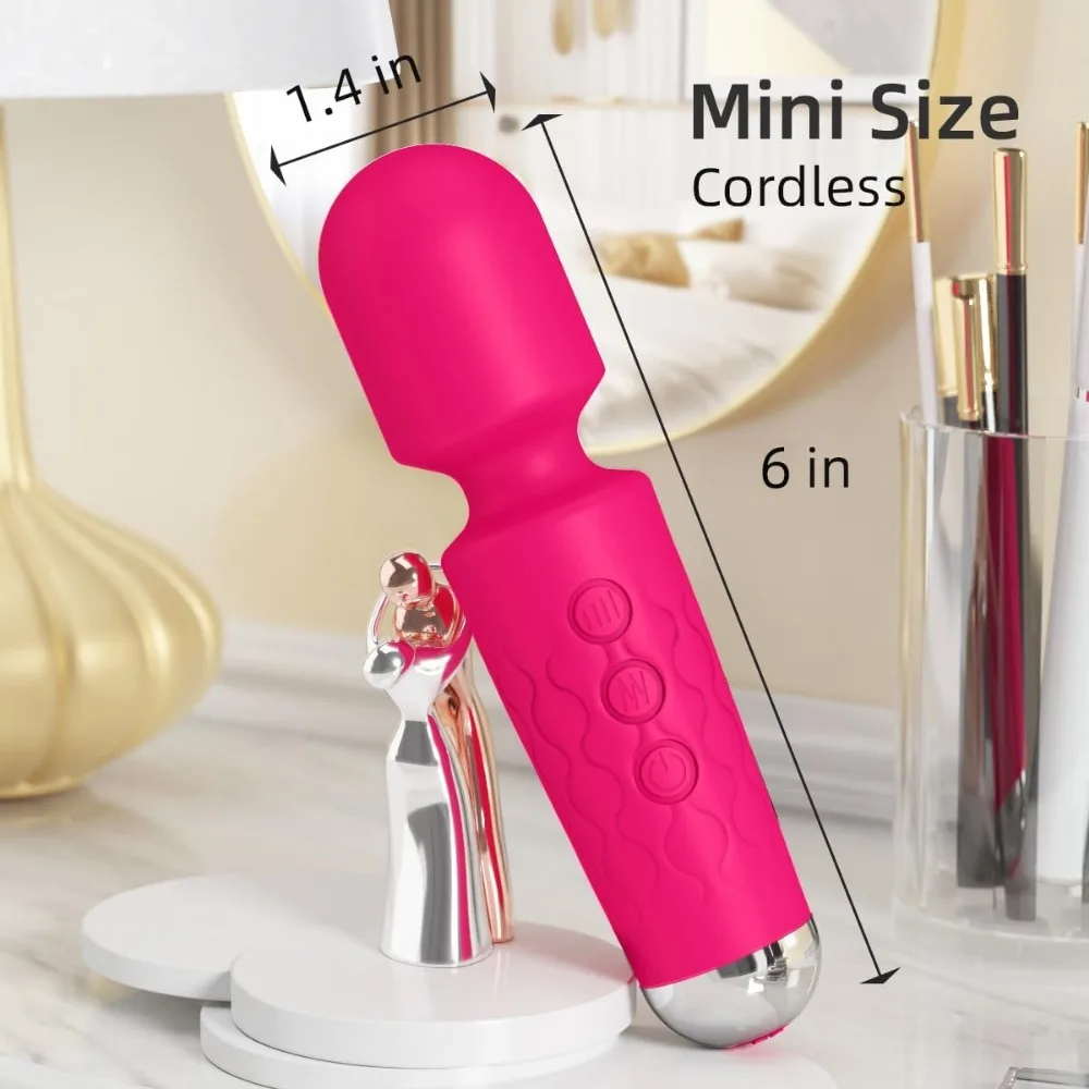 Powerful Clitoris Stimulation Adult Personal Silicone Sex Toy Magic Av Wand Massager Dildo Masturbator Vibrator For Women Female view 5