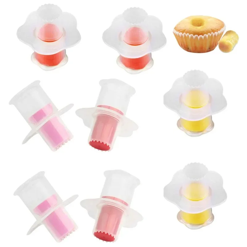 Kitchen Cake Tools Cupcake Muffin Cake Corer Plunger Cutter Pasty Decorating Divider Mould