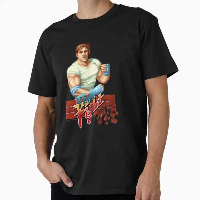 

Cody fightFinal pixel art Gift t shirt for final fight gamer Short Sleeve old school Combat Graphic Clothes All size tops S-6XL