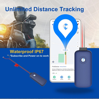 Waterproof Motorcycle Tracker Two Wires Connection Real-Time Tracking Car Positioning Locator